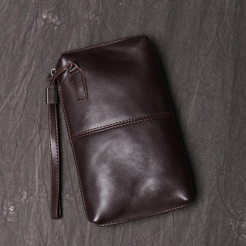 Herren leder clutch - herren,