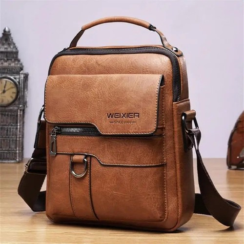 Men leather crossbody - men's,