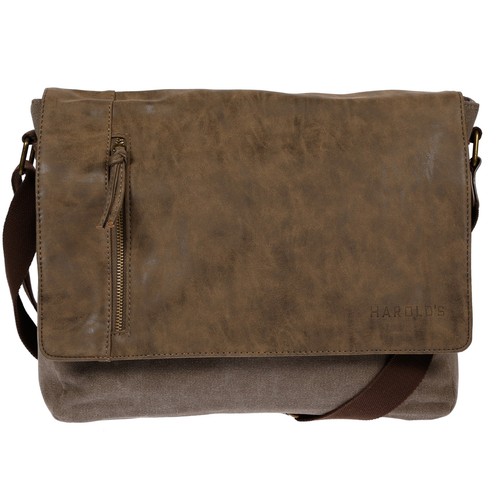 Men shoulder bag - shoulder, canvas